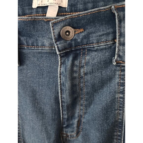 NWT Sofia Jeans 14  Marisol Sculpted Fit  Cargo Denim Stretch Streetwear Utility - Picture 11 of 13